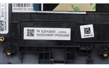 Lenovo 5CB1K26587 Tastatur inkl. Topcase ASM_FRA W82XX SB