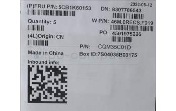 Lenovo 5CB1K60153 Tastatur inkl. Topcase ASM_RUS W 82XY AG