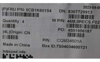 Lenovo 5CB1K60154 Tastatur inkl. Topcase ASM_FRA W 82XY AG