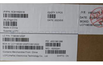 Lenovo 5CB1K62518 Tastatur inkl. Topcase ASM_FRA/ENG L83B1 STGY