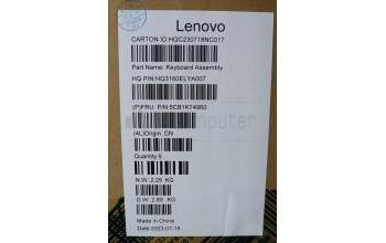 Lenovo 5CB1K74960 Tastatur inkl. Topcase ASM_BEL_H 82WV NFPSTGY