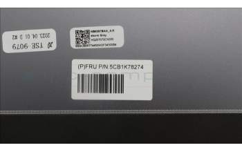 Lenovo 5CB1K78274 LCD Cover H 82WV_O SG YG w/ant