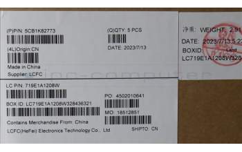 Lenovo 5CB1K82773 Tastatur inkl. Topcase ASM_POR L82XA NFP AG