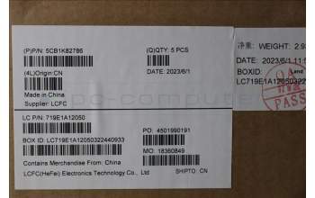 Lenovo 5CB1K82786 Tastatur inkl. Topcase ASM_NORDIC L82XA NFP AG