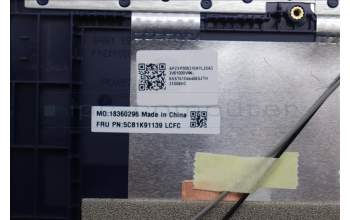 Lenovo 5CB1K91139 Tastatur inkl. Topcase ASM_ENG L82XB AB NBL