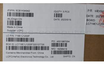 Lenovo 5CB1K94942 Tastatur inkl. Topcase ASM_BEL L82XB AG BL