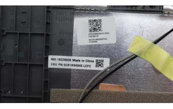 Lenovo 5CB1K94948 Tastatur inkl. Topcase ASM_FRA L82XB AG BL