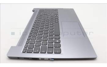 Lenovo 5CB1K94975 C-Cover with keyboard,Italian,Arctic Grey,Non_Backlight