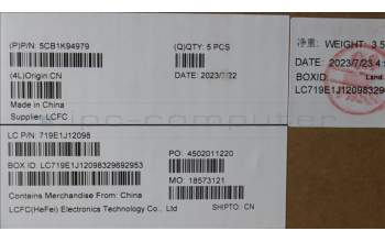 Lenovo 5CB1K94979 Tastatur inkl. Topcase ASM_POR L82XB AG NBL