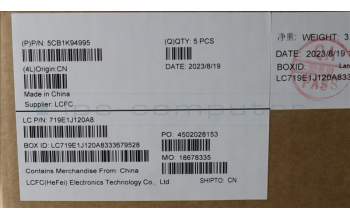 Lenovo 5CB1K94995 Tastatur inkl. Topcase ASM_SLV L82XB AG NBL