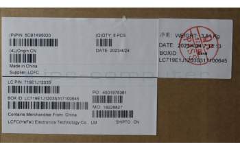 Lenovo 5CB1K95020 Tastatur inkl. Topcase ASM_ITA L82XB AGFP BL