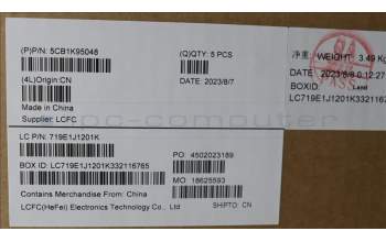 Lenovo 5CB1K95048 Tastatur inkl. Topcase ASM_FRA L82XB AGFP NBL