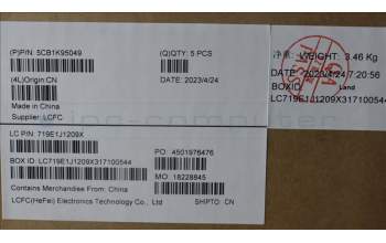 Lenovo 5CB1K95049 Tastatur inkl. Topcase deutsch L82XB AGFP NBL