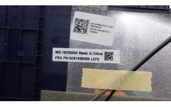 Lenovo 5CB1K95205 Tastatur inkl. Topcase deutsch L82XM AB BL