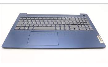Lenovo 5CB1K95263 C-Cover with keyboard, Czech Slovakian, Abyss Blue, Backlight, Fingerprint, UK