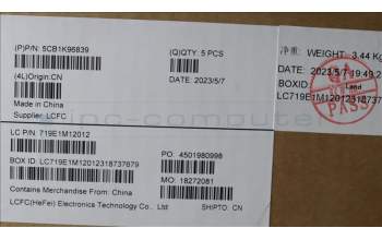 Lenovo 5CB1K96839 Tastatur inkl. Topcase ASM_EURO ENG L82XMAGNBL