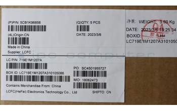 Lenovo 5CB1K96856 Tastatur inkl. Topcase deutsch L82XM AGFP BL