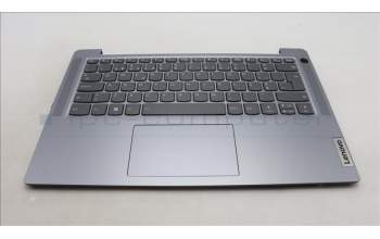 Lenovo 5CB1K97751 C-Cover with keyboard,Portuguese,Arctic Grey,Backlight,FingerPrint