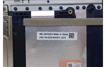 Lenovo 5CB1K97877 Tastatur inkl. Topcase ASM_POR L82XL NFP AB BL