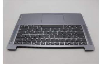 Lenovo 5CB1K97975 C-Cover with keyboard, US English Euro, Arctic Grey, Non-Backlight, Non-Fingerprint, US