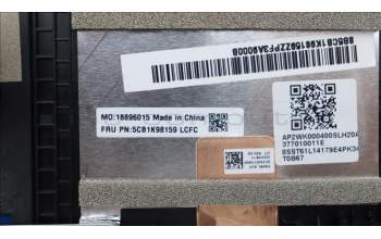 Lenovo 5CB1K98159 Tastatur inkl. Topcase ASM_UKR L82YT NFP BK