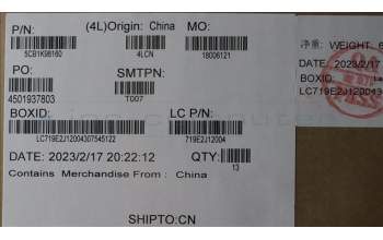 Lenovo 5CB1K98160 COVER Cover L 83AS D AG