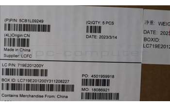 Lenovo 5CB1L09249 Tastatur inkl. Topcase ASM_ENG L82YU BK