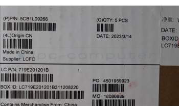 Lenovo 5CB1L09266 Tastatur inkl. Topcase ASM_SLV L82YU BK