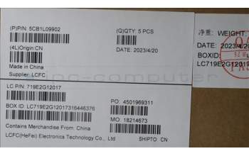 Lenovo 5CB1L09902 Tastatur inkl. TopcaseASM_EUROENGL82WQRGBWTWOL