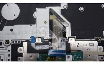 Lenovo 5CB1L10836 C-Cover with keyboard,US English Euro,Cloud Grey,Backlight,Non_Fingerprint