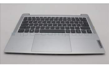 Lenovo 5CB1L10853 C-Cover with keyboard, French, Cloud Grey, Backlight, Non-Fingerprint, US