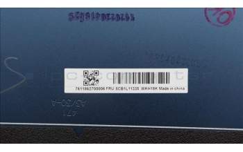 Lenovo 5CB1L11335 LCD Cover W/Ant C82XF T26IR AL AB