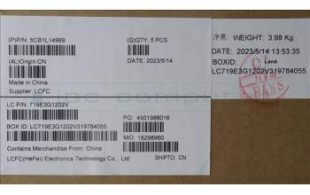 Lenovo 5CB1L14969 Tastatur inkl. Topcase ASM_EUROENGL82XRNFPAGBL