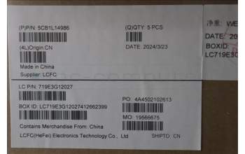 Lenovo 5CB1L14986 Tastatur inkl. Topcase ASM_SLV L82XR NFP AG BL