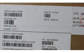 Lenovo 5CB1L16404 Tastatur inkl. Topcase ASM_ENG L82XQ AB NBL