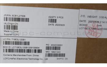 Lenovo 5CB1L27506 Tastatur inkl. Topcase ASM_EURO ENG L82XQ AGBL