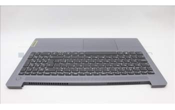 Lenovo 5CB1L27538 C-Cover with keyboard, Portuguese, Arctic Grey, Non-Backlight, UK
