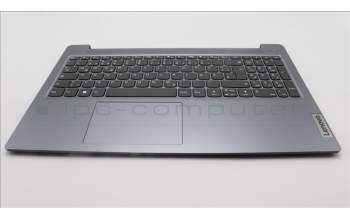 Lenovo 5CB1L27545 C-Cover with keyboard,German,Arctic Grey,Non_Backlight
