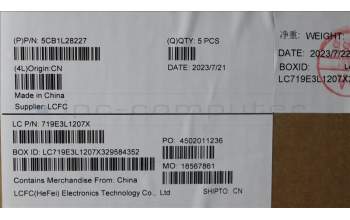 Lenovo 5CB1L28227 Tastatur inkl. Topcase deutsch L82XQ AGFP NBL