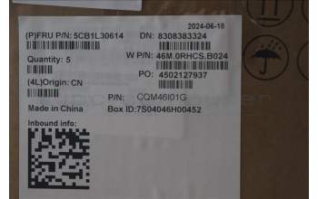 Lenovo 5CB1L30614 Tastatur inkl. Topcase ASM_NORDIC W 82Y0 AB BL