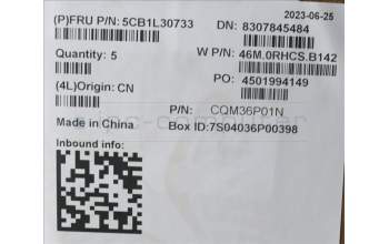 Lenovo 5CB1L30733 Tastatur inkl. Topcase ASM_FRA W 82Y0 SB BL