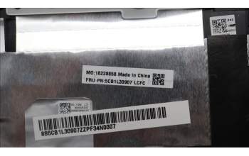 Lenovo 5CB1L30907 Tastatur inkl. Topcase ASM_NORDIC L82WK ONGYWH