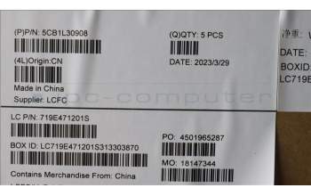 Lenovo 5CB1L30908 Tastatur inkl. Topcase ASM_POR L82WK ONGY WH