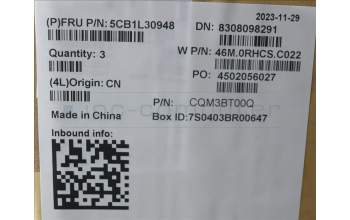 Lenovo 5CB1L30948 C-Abdeckung mit Tastatur, Skandinavien, tiefblau