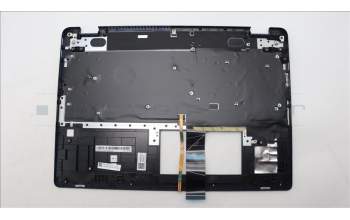 Lenovo 5CB1L31824 C-Abdeckung mit Tastatur, Skandinavien, arktisgrau