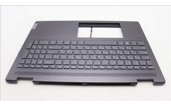 Lenovo 5CB1L31849 C-Abdeckung mit Tastatur, Russisch, Sturmgrau, Fingerabdruck