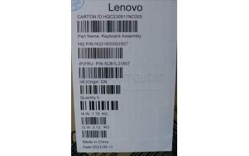 Lenovo 5CB1L31857 Tastatur inkl. Topcase ASM_EURO ENG H82YN FPSG
