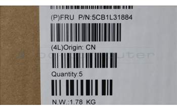 Lenovo 5CB1L31884 Tastatur inkl. Topcase schweiz H 82YN NFP STGY