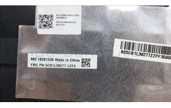 Lenovo 5CB1L39277 C-Abdeckung mit Tastatur, Englisch (GB), RGB-Hintergrundbel