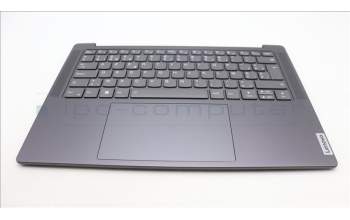 Lenovo 5CB1L39372 C-Abdeckung mit Tastatur, Belgisch, sturmgrau, mit Puresight Logo, GB